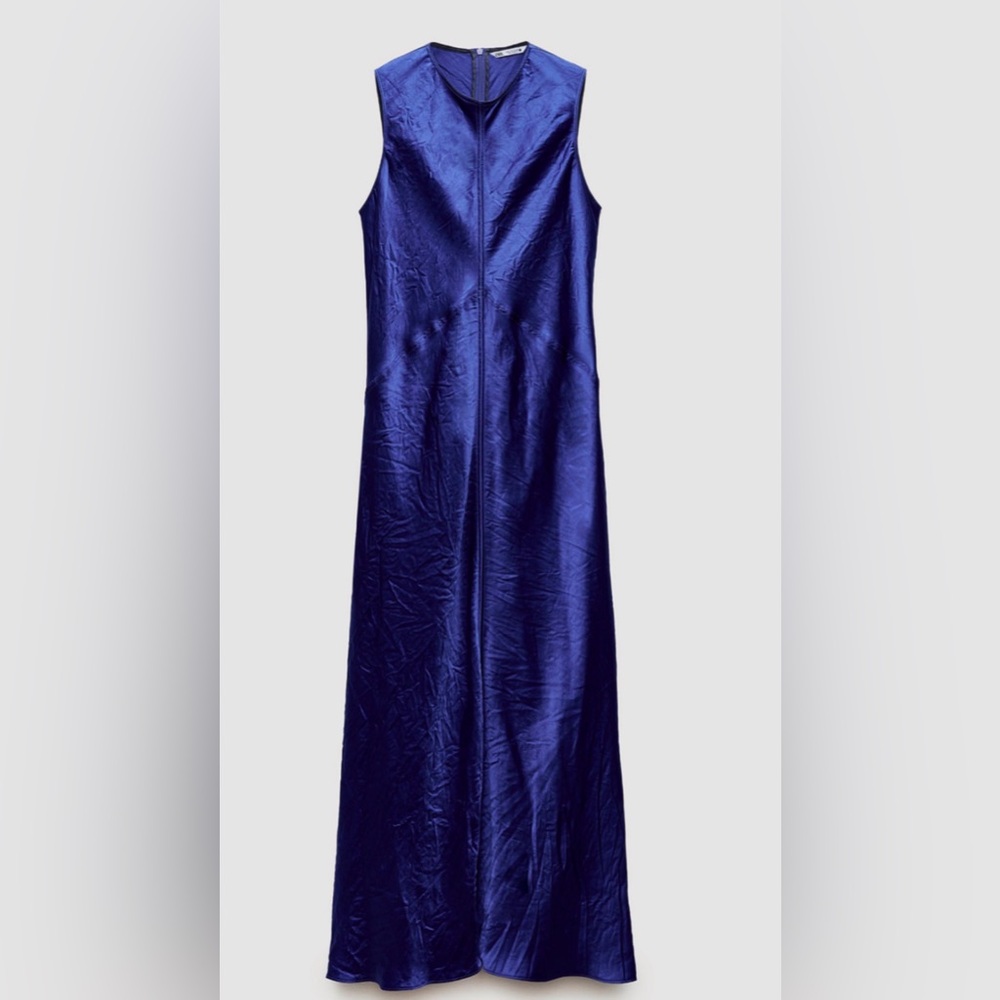 Zara Royal Blue Sleeveless Top